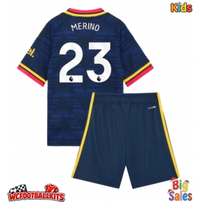 Arsenal Mikel Merino #23 Replica Away Stadium Kit for Kids 2026-27 Short Sleeve (+ pants)